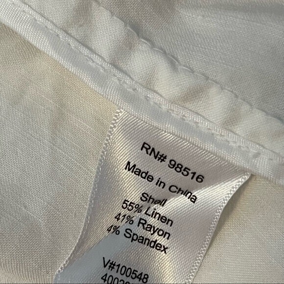Coldwater Creek Women’s Jacket with Pockets Size 12 White - Picture 5 of 8